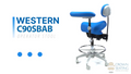 Western Saddle Assistant seating with Backrest