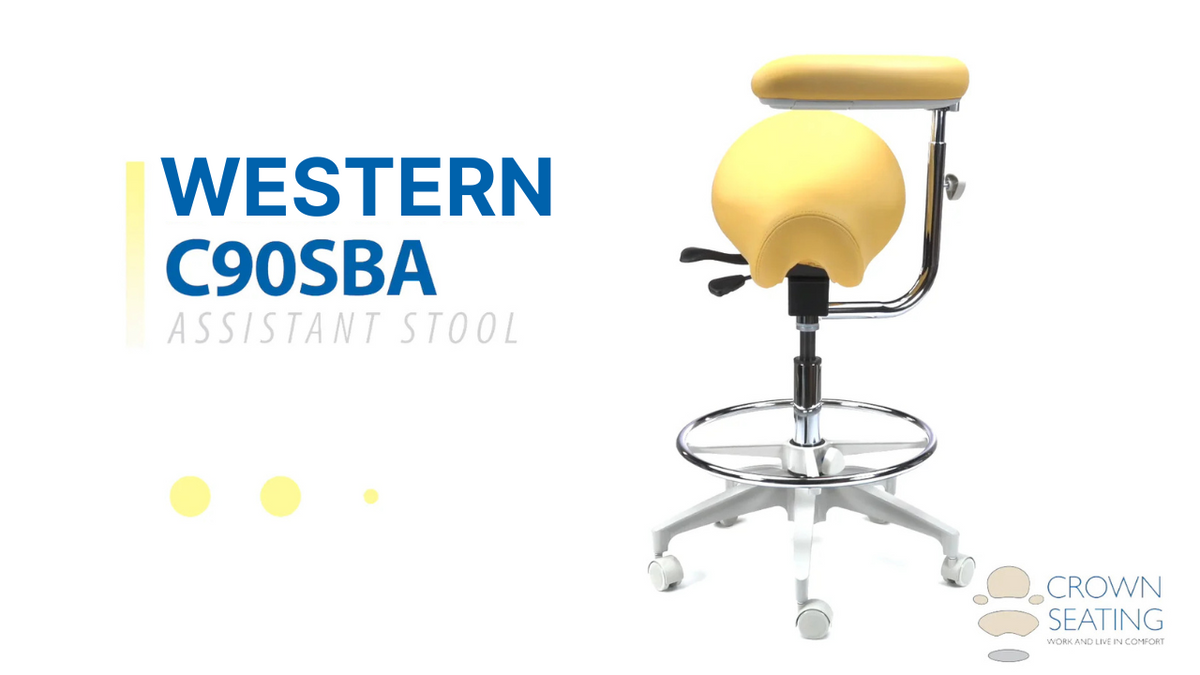 Western  Assistant Saddle Stool