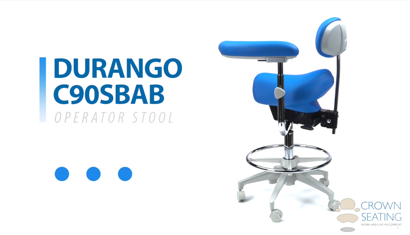 Western Saddle Assistant seating with Backrest