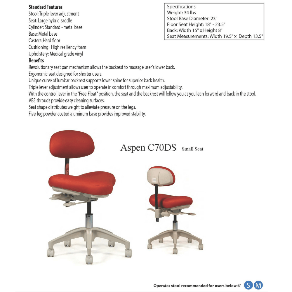 Aspen C70DS - Crownseating  1544.00